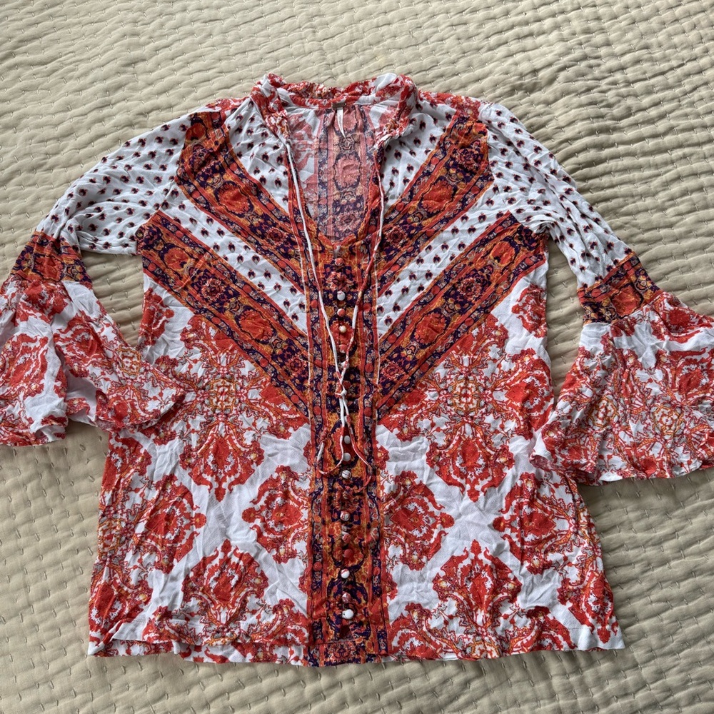Free People Boho Top